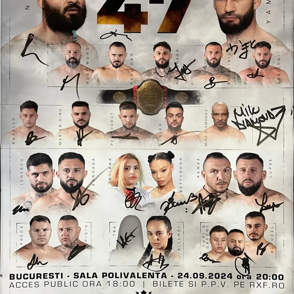 Afis semnat - GALA RXF47