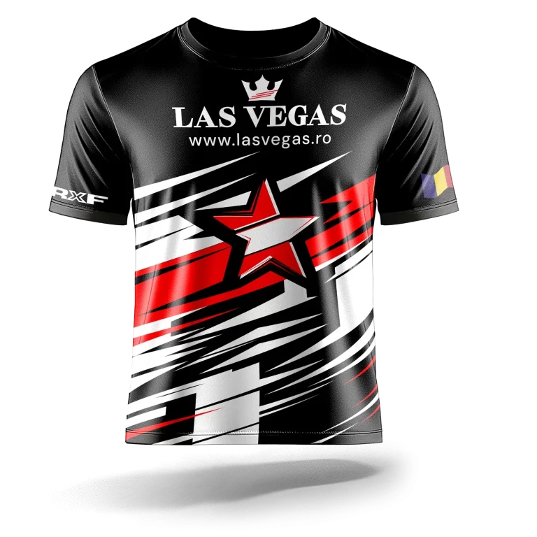 Tricou ALLSTARS 48 Negru/Rosu