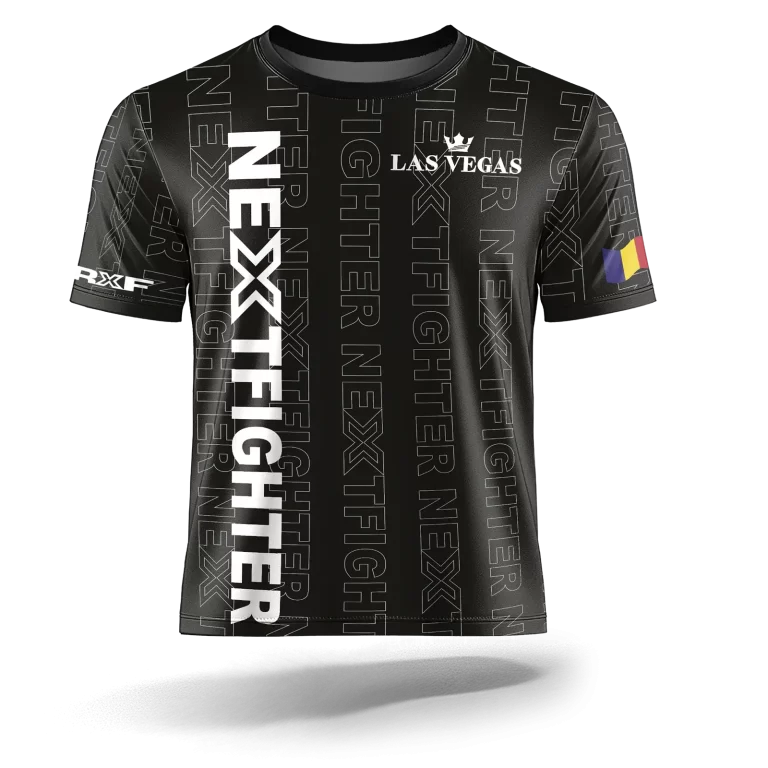Tricou NEXT FIGHTER AllStars Negru
